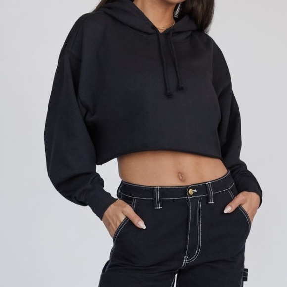 TNA boyfriend Cropped Hoodie from Aritzia - Picture 6 of 7